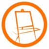 ORANGE EASEL