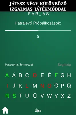 Game screenshot Akasztófa + FREE - Az Akasztófa másként - A legjobb szójáték - Multiplayer - Online hack