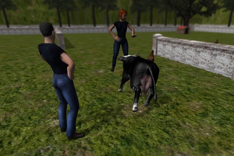 Crazy Cow Simulator FREE screenshot 2