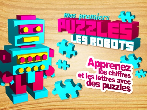 Screenshot #4 pour Mes Premiers Puzzles : Les Robots