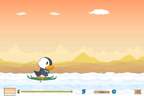 Champion Penguin-Frozen Adventure Run Pro screenshot 3