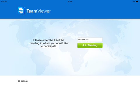 Скриншот из TeamViewer for Meetings