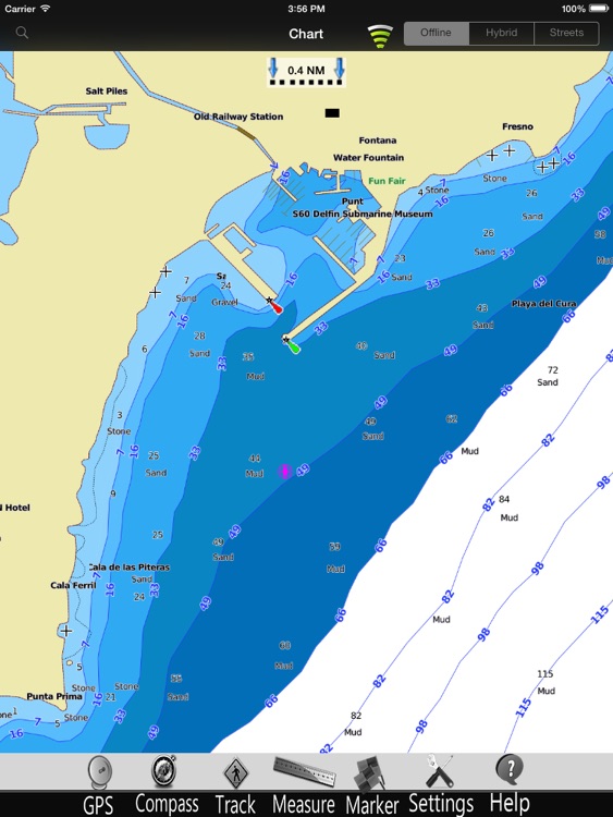 Valencia Nautical Charts Pro