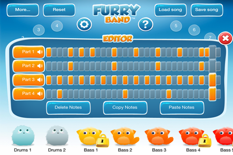FurryBand ™ : The furry band. Free music for family screenshot 2