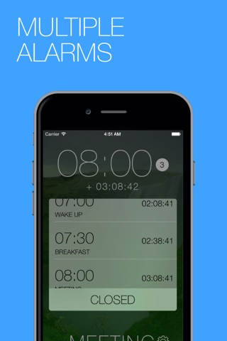 CLOQ: Simple & Quick Alarm screenshot 2