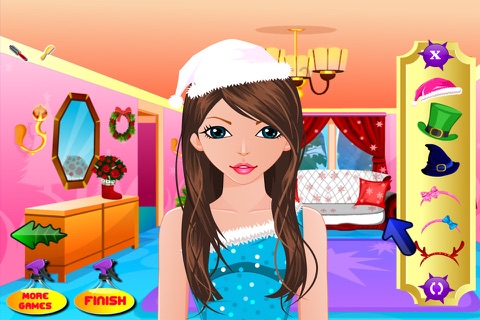 Christmas Hair salon - Christmas Games screenshot 3