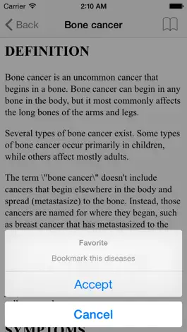 Game screenshot Diseases Dictionary Offline hack