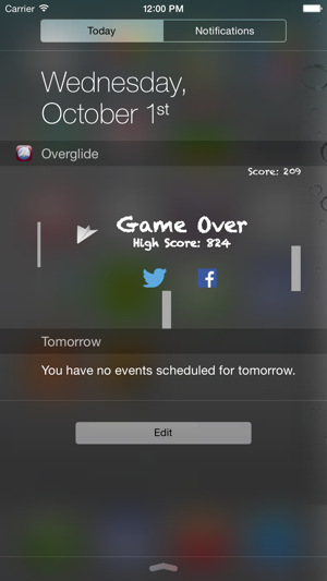 ‎Overglide - Widget Game Screenshot