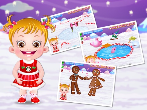 Baby Hazel Gingerbread House Original на iPad