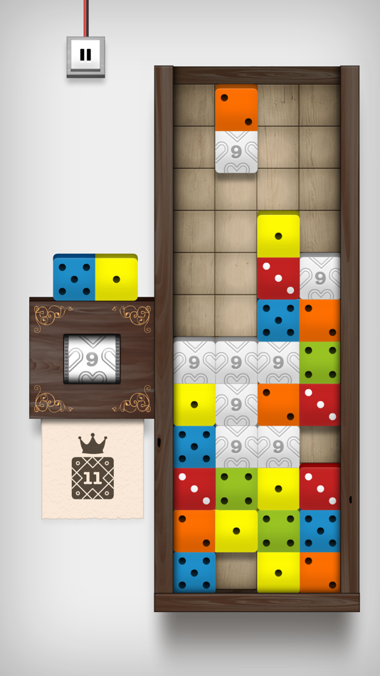 #3. Domino Drop (iOS) 由: Vitalii Zlotskii