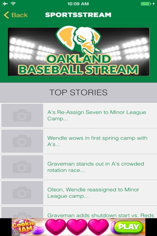 OAKLAND BASEBALL STREAM screenshot 4