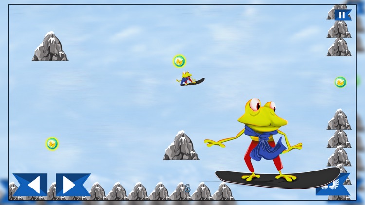 Super Froggy Ski : The Snow Forest Fun Escape Race - Free screenshot-4