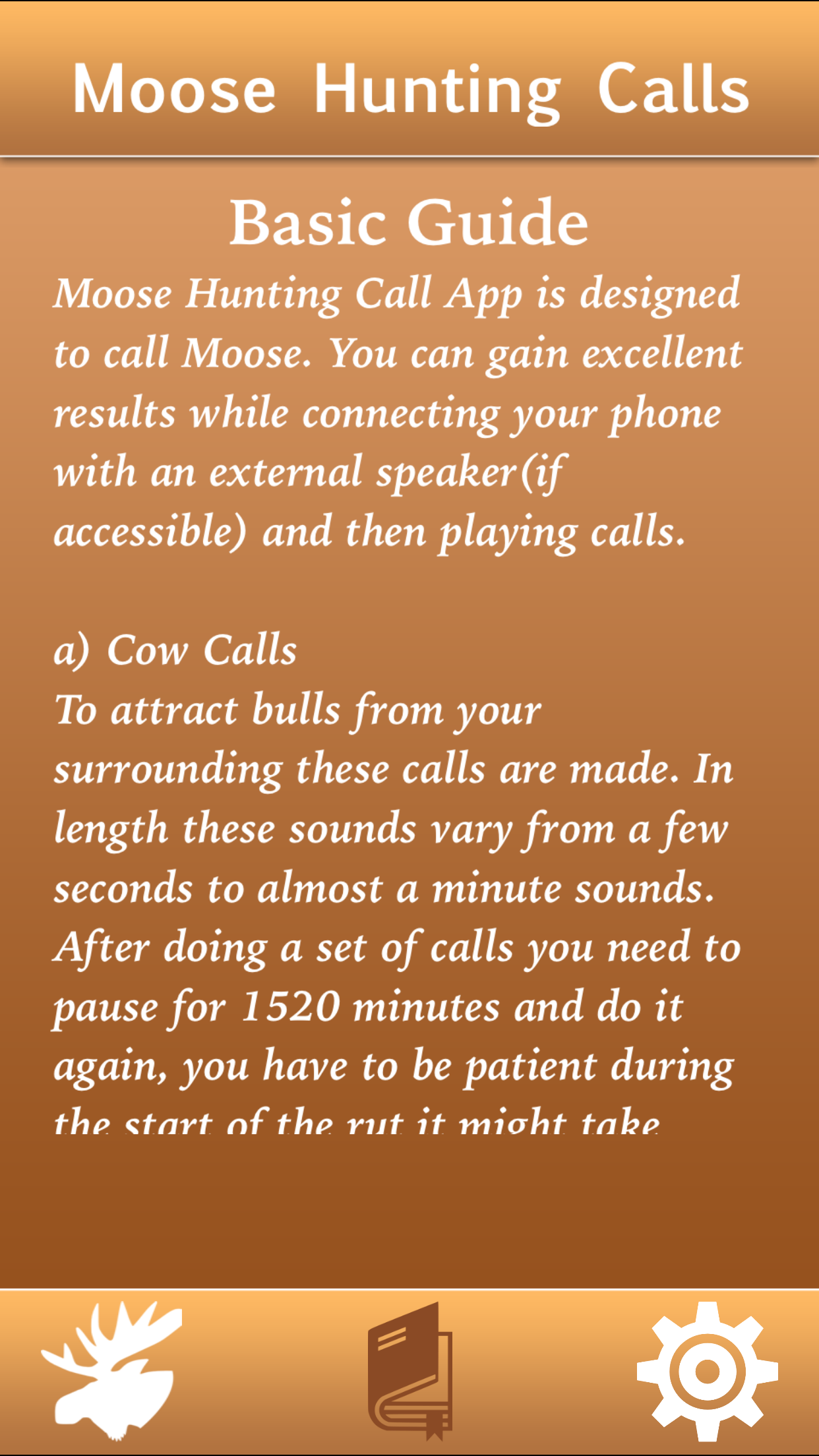 Moose Hunting Calls!