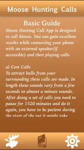 Moose Hunting Calls! screenshot #4 for iPhone