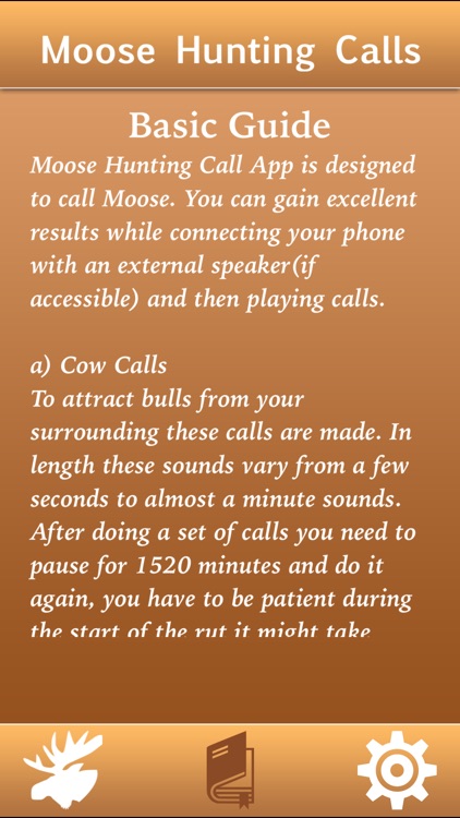 Moose Hunting Calls! screenshot-3