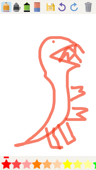 Screenshot #2 pour Kidoodle - Fun Drawing Doodle Art and Painting for Kids