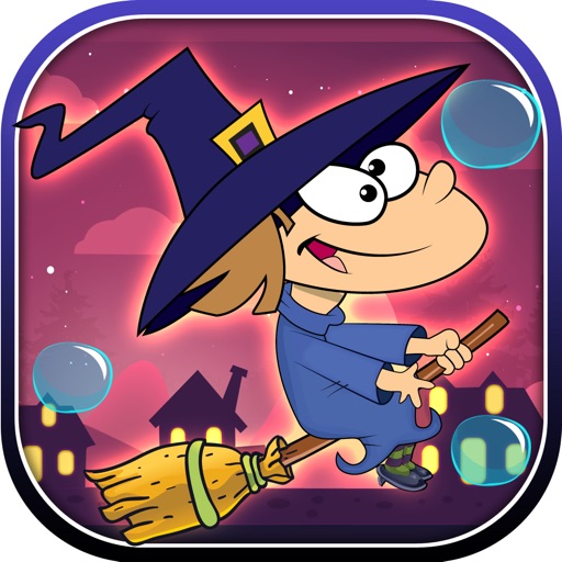 Witch Bubble Basketball Flick Throw - Magic Ball Shooter Craze PRO