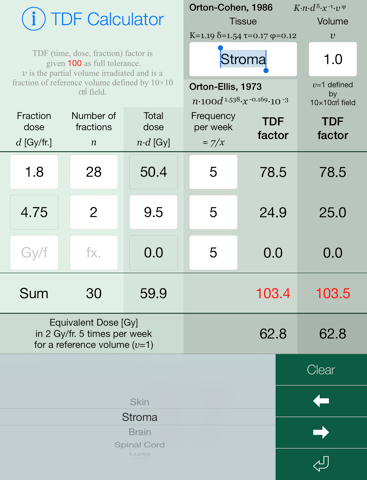 Screenshot #6 pour TDF Calculator