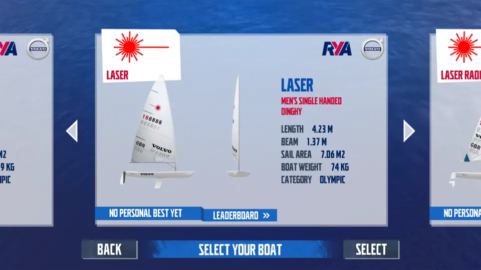 Capture d'écran de Sail For Gold Game sur iPhone 2