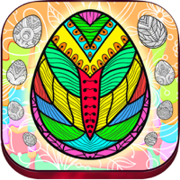 Easter mandalas coloring book – Secret Garden colorfy game for adults