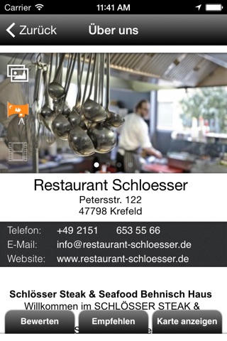 Restaurant Schlösser screenshot 3
