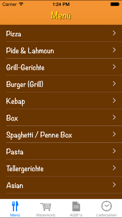 Ennet Pizza iPhone screenshot