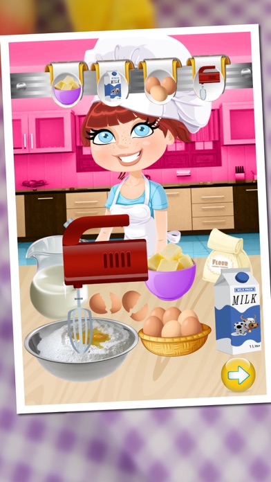 Ice Cream Cake Maker - A Frozen food fever & happy chef cooking game iPhone screenshot