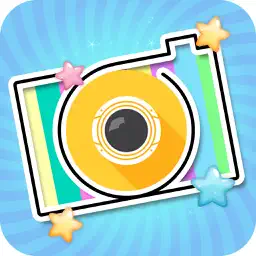 Photo Camera Editor - drawing filters selfie collage maker & pics blender app icon