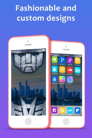 Magic Theme - Custom Lock Screen Themes & Wallpapers screenshot 4