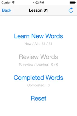 Game screenshot Minna No Japanese Words Lite apk