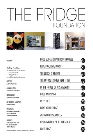 The Fridge Foundation magazine screenshot 2