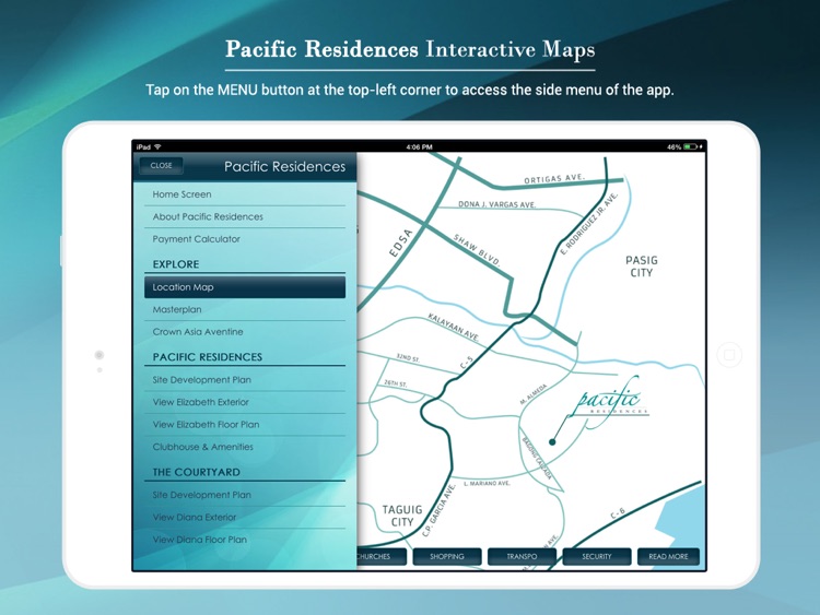 Pacific Residences Interactive Maps screenshot-4