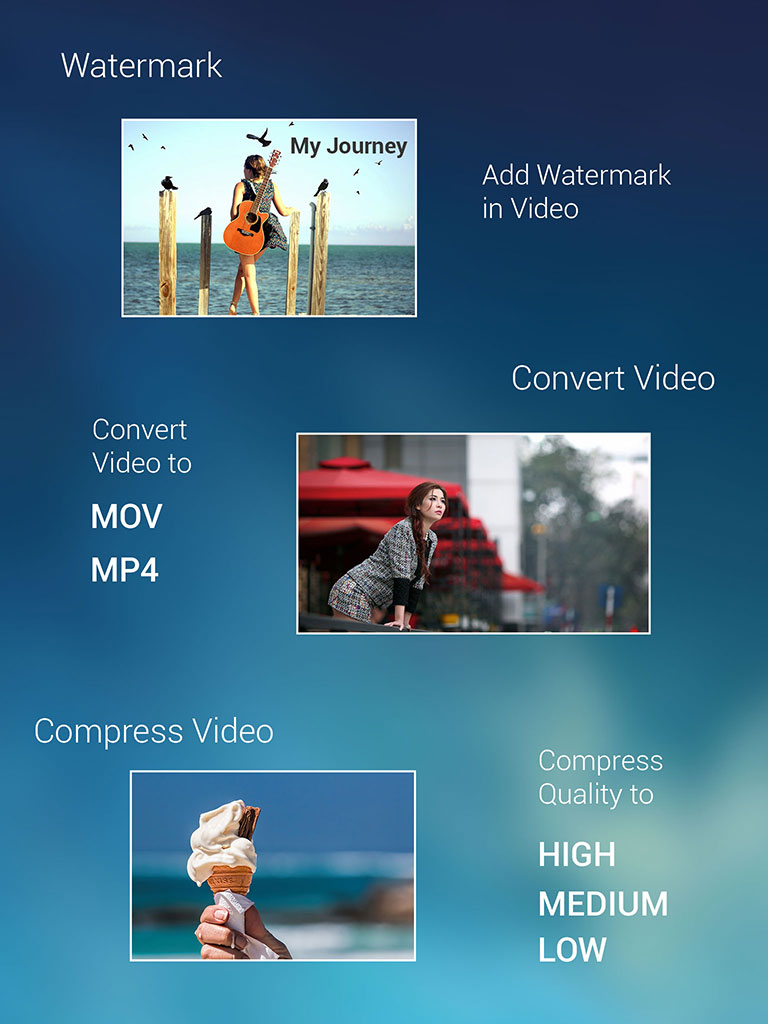 Video Editor - Editing video with everything