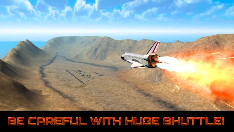 Space Shuttle Landing Simulator 3D Free