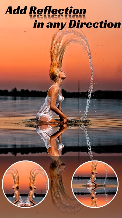 Photo Reflection Effects - Mirror & Water Effect Picture Editing Apps For Instagram