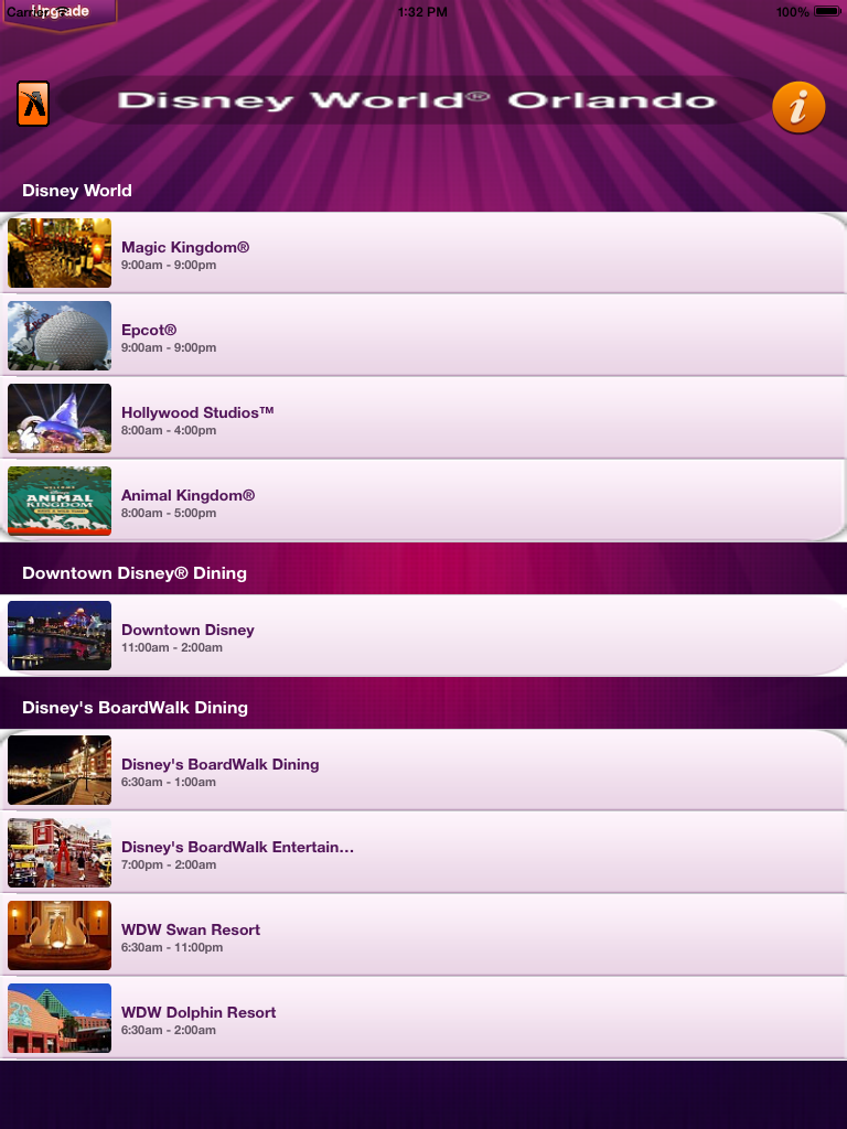 Wait times for Disney World screenshot 7