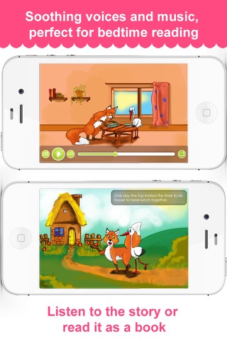 The Fox and the Stork - Narrated Children Story screenshot 2