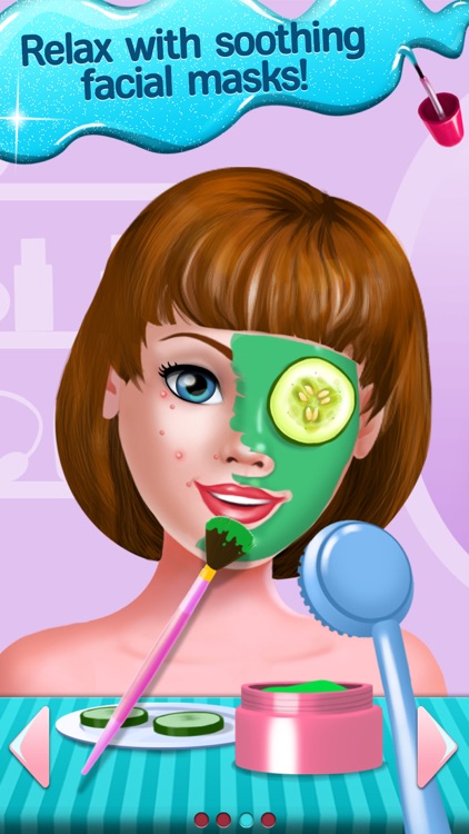College Chic Makeover - Spa & Salon Day: Dress Up, Make Up, Photo Fun & Card Maker