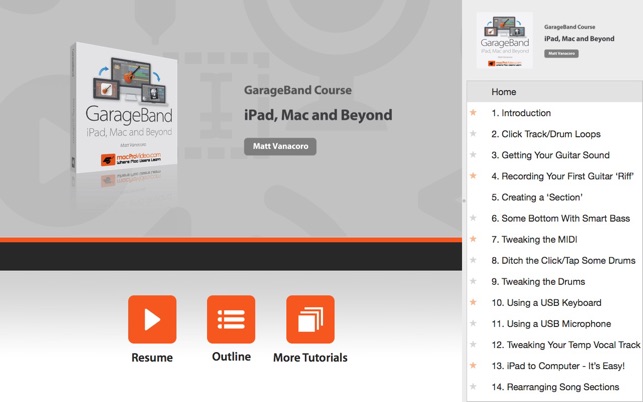 Course for GarageBand Everywhere and Beyond(圖5)-速報App