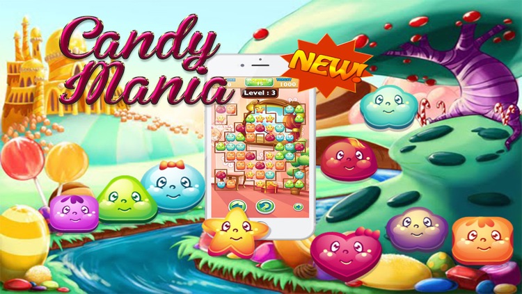 Candy Fruit Splash - Best Matching 3 Puzzle Free Game for Children and Kids