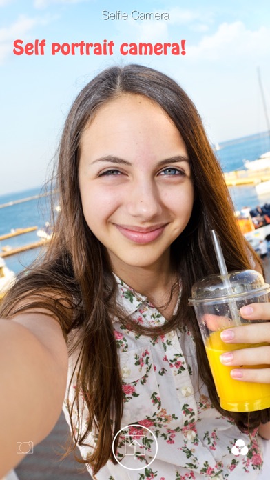 Selfie Camera Free iPhone screenshot 1 - Photo & Video app