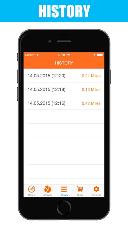 Healthy life PocketRunTracking - Activity, Calroies, Tracking, Running, Walking, Cycling, Jogging screenshot-3