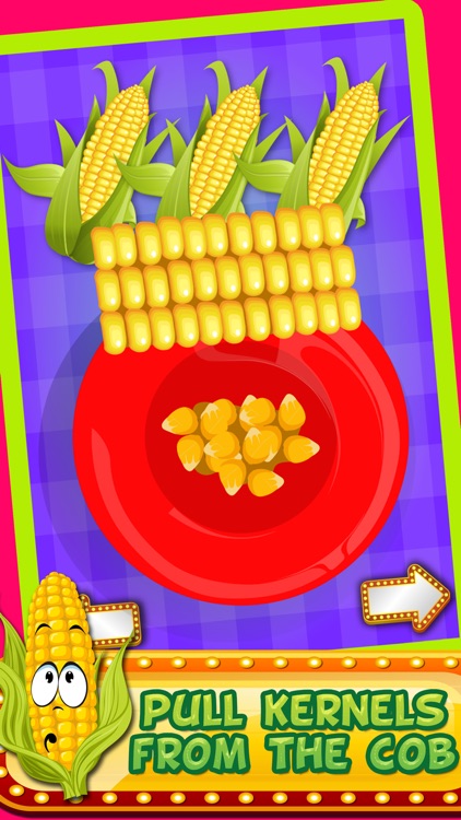 Popcorn Maker-Kids Girls free cooking fun game screenshot-3