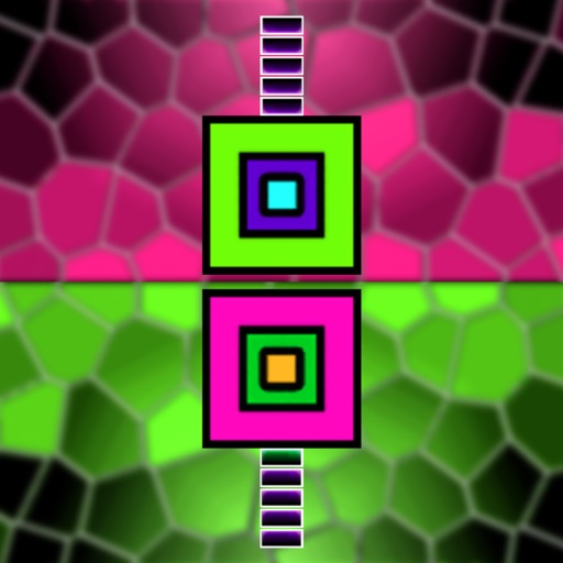 Block Reverse - Geometry Reverse Dash - Don't touch the Spikes Block Icon