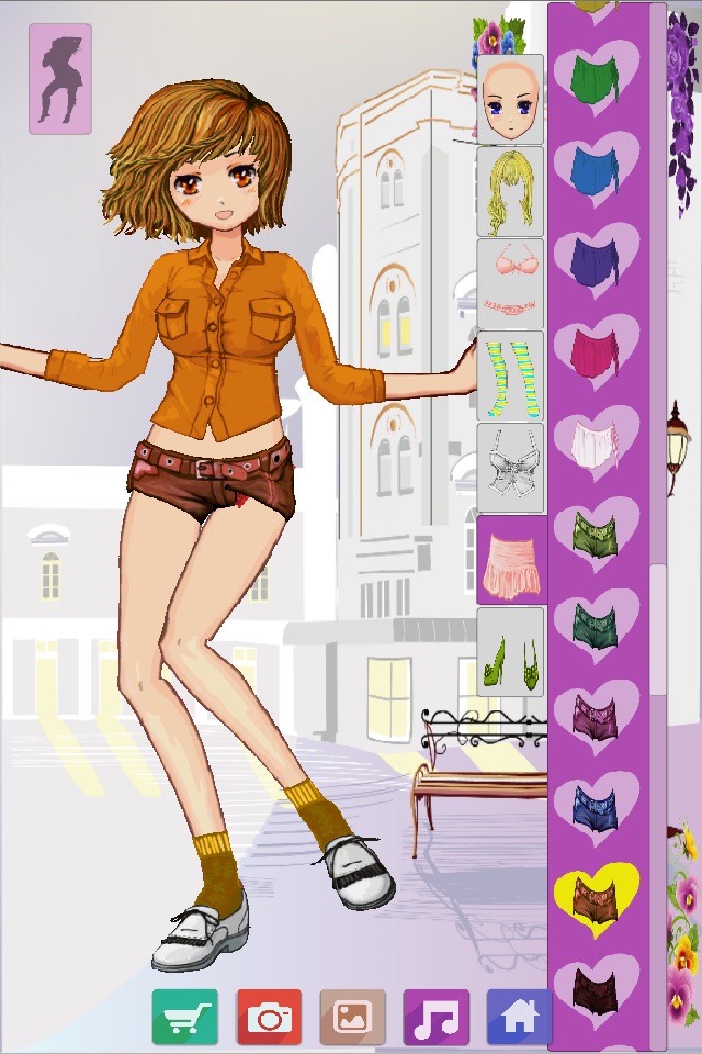 Anime Dress Up - Cute Fashion screenshot 2