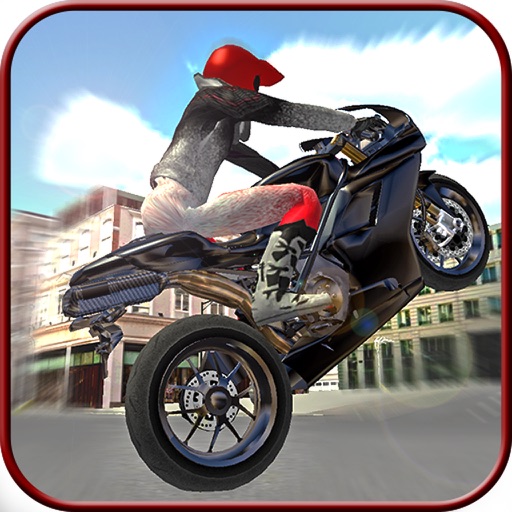 City Trial Motorbike Icon