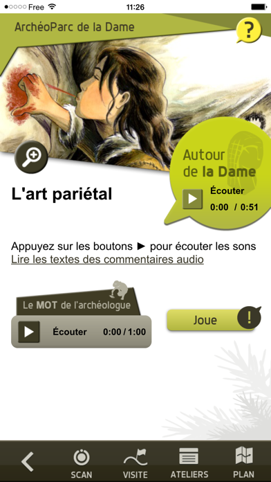 Screenshot #2 pour ArchéoParc Dame Brassempouy