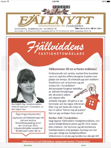 Screenshot #5 pour Fjällnytt