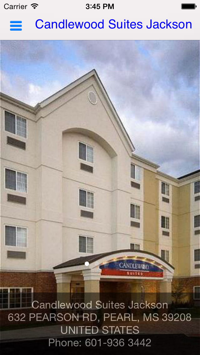 Candlewood Suites Jackson app screenshot
