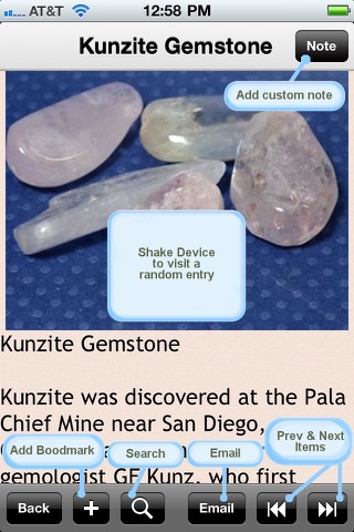 Gemstone and Crystal Power and Therapy screenshot 3